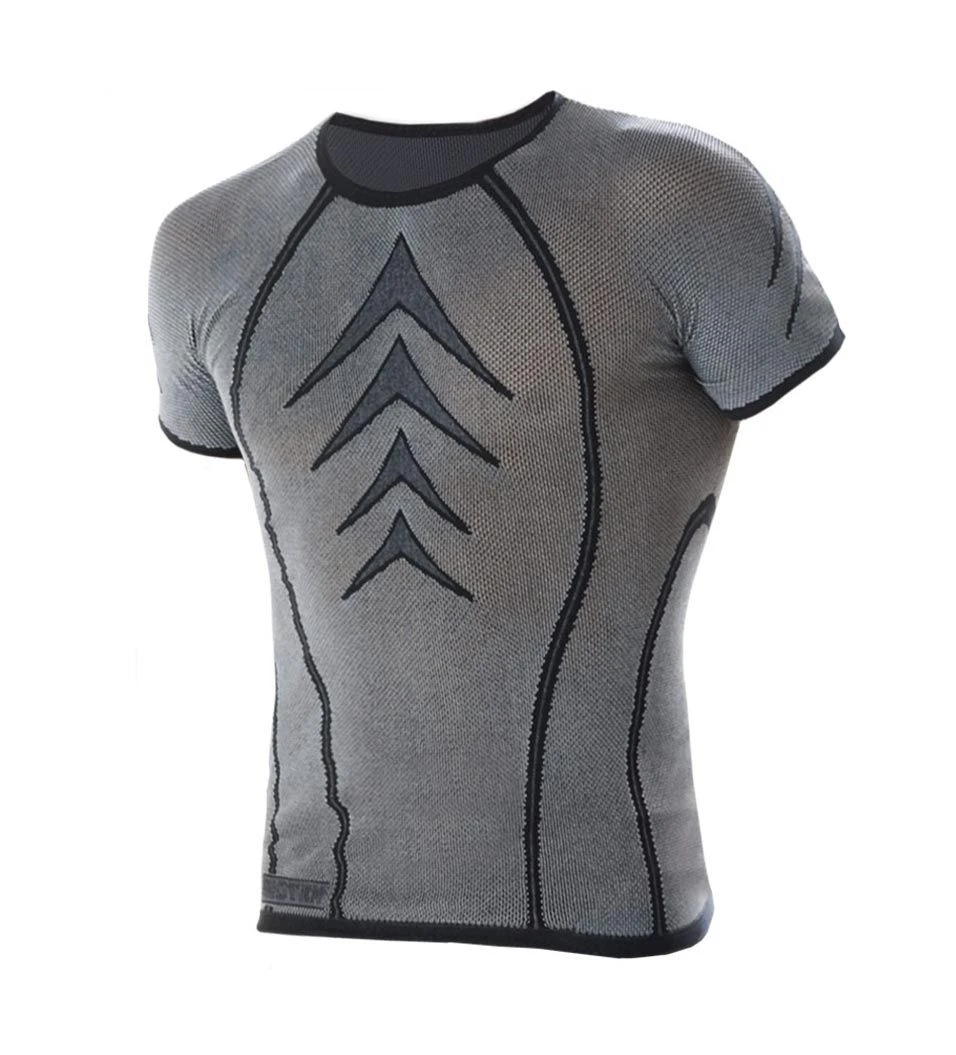 BIOTEX T-shirt Powerflex A Rete Bielastica Nero 1 BIOTEX T-shirt Powerflex A Rete Bielastica Nero