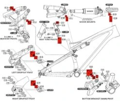 Specialized 9891-5255 Kit Viteria Carro Posteriore Epic 2011-2013