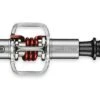 Crankbrothers Pedali Eggbeater 1 Argento/rosso
