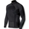 BIOTEX Maglia Intimo Manica Lunga Lupetto Icebreak Nero/grigio