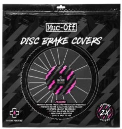 Muc-Off Kit Cover Freno A Disco Nero/rosa 2pz -Vendite Trek 189 disc break cleaner muc off proteggi dischi 5