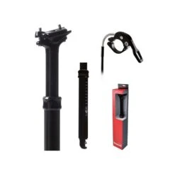 Reggisella Telescopico 27,2x400mm Esc. 105mm Nero