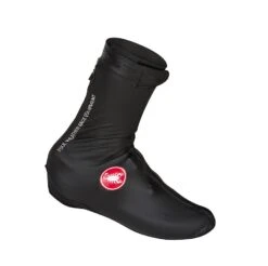 Castelli Copriscarpe Pioggia 3 Rosso Corsa Nero