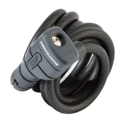 BONTRAGER Lucchetto A Spirale Comp Con Chiave 10x1800mm Nero