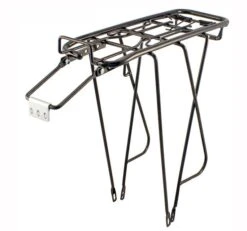 RMS Portapacchi Posteriore Acciaio Rinforzato 26-28'' Nero