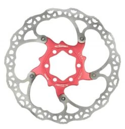 ALLIGATOR Disco Freno 2-pezzi Moai 160mm 6f Rosso