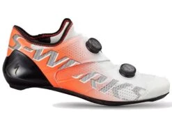 Scarpe Specialized S-works Ares Road Corallo/bianco