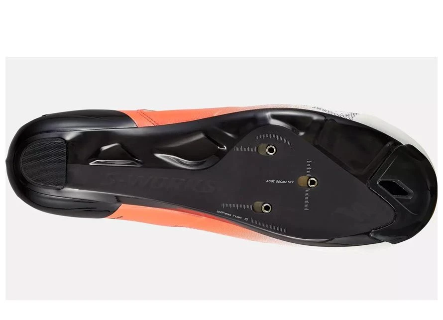 Scarpe Specialized S-works Ares Road Corallo/bianco 3 Scarpe Specialized S-works Ares Road Corallo/bianco - immagine 3