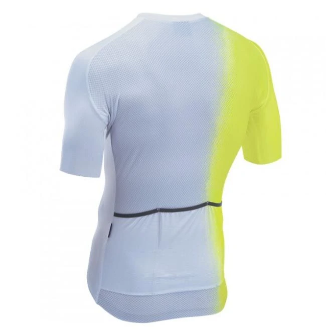 Northwave Maglia Nortwave Blade Grigio/giallo Fluo 2 Northwave Maglia Nortwave Blade Grigio/giallo Fluo - immagine 2