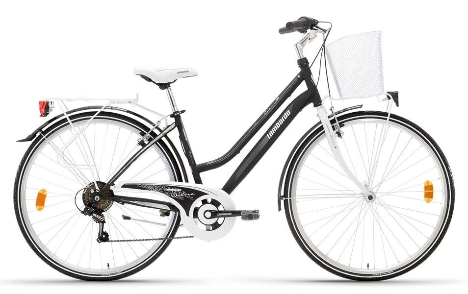 Siena 100 28'' Donna 6v. Nero/bianco Opaco 1 Siena 100 28'' Donna 6v. Nero/bianco Opaco