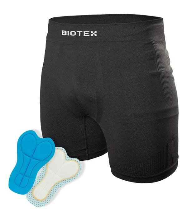 BIOTEX Boxer Uomo Seamless Con Fondello Nero 1 BIOTEX Boxer Uomo Seamless Con Fondello Nero