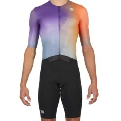 Body Sportful Bomber Arancione/viola