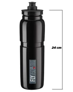 Elite Borraccia Fly Nero/grigio 950ml