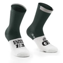 Calzini Assos GT C2 Verde/bianco