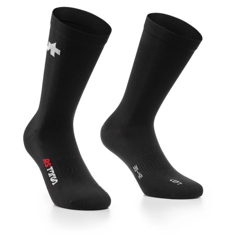 Calzini Assos RS Targa Nero 1 Calzini Assos RS Targa Nero