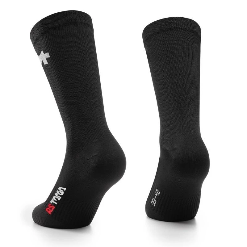 Calzini Assos RS Targa Nero 2 Calzini Assos RS Targa Nero - immagine 2
