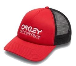 Cappellino Oakley Factory Trucker Rosso One Size