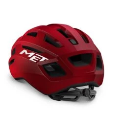 Casco Met Vinci Mips Rosso Metallizzato