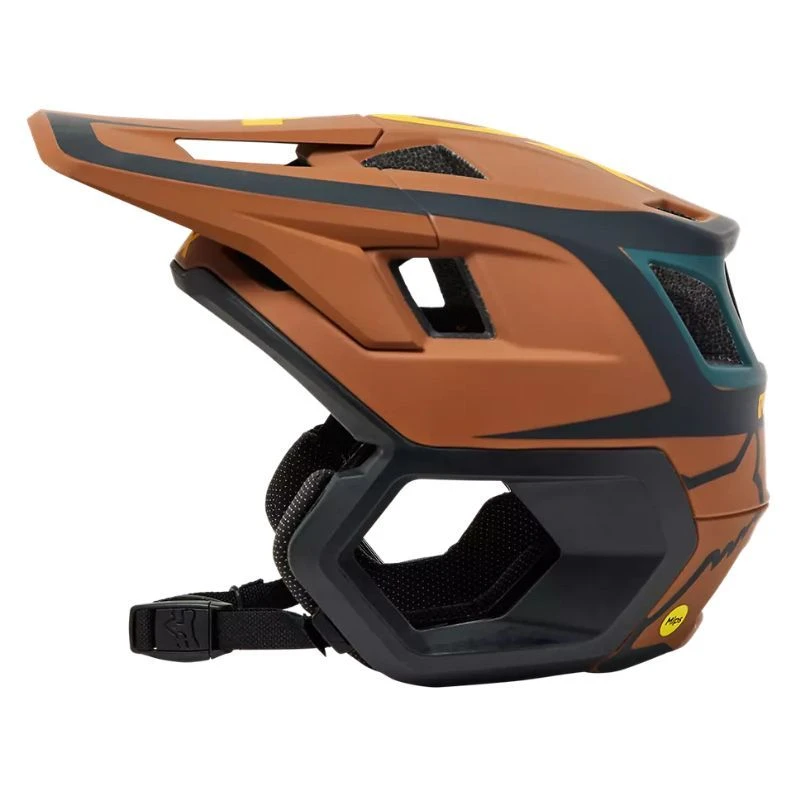 Casco Fox Racing Dropframe Pro Dvide Mips Marrone 3 Casco Fox Racing Dropframe Pro Dvide Mips Marrone - immagine 3