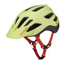 Casco Specialized Shuffle Led Mips Bambino Lime