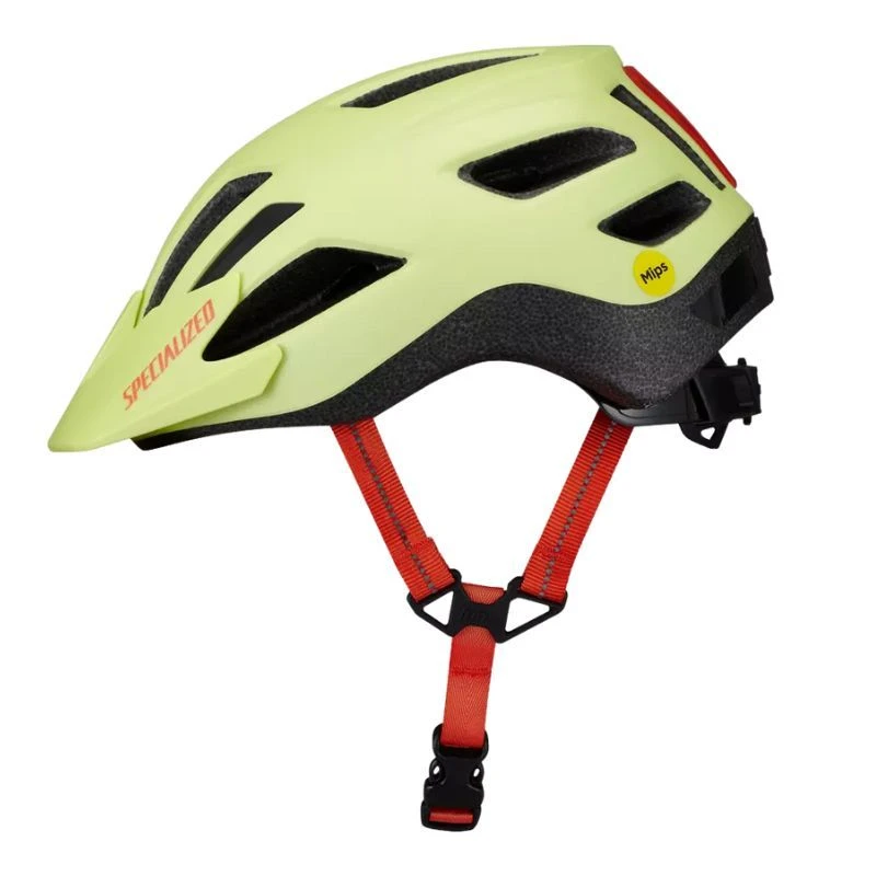 Casco Specialized Shuffle Led Mips Bambino Lime 2 Casco Specialized Shuffle Led Mips Bambino Lime - immagine 2