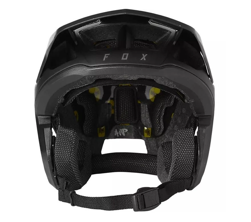 Casco Fox Racing Dropframe Pro Nero Opaco 2 Casco Fox Racing Dropframe Pro Nero Opaco - immagine 2