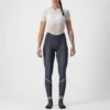 Pantaloni Lunghi Castelli Velocissima Thermal Donna Savile Blu/argento