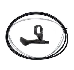 TranzX Leva Manubrio Orizzontale Reggisella Telescopico Cavo Interno Nero