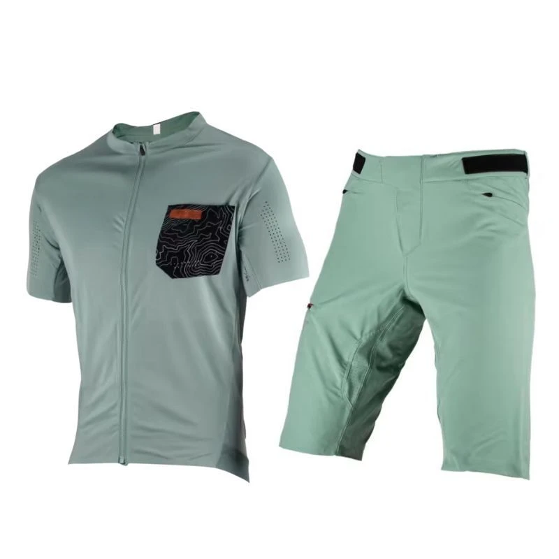 Completo Estivo Leatt MTB Trail Pistacchio 1 Completo Estivo Leatt MTB Trail Pistacchio