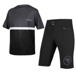Completo MTB Endura Singletrack Nero/nero