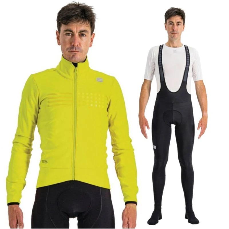 Completo Sportful Giacca Tempo + Salopette Classic 1 Completo Sportful Giacca Tempo + Salopette Classic