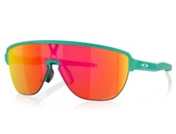 Occhiali Oakley Corridor Celeste Opaco Lente Prizm Ruby