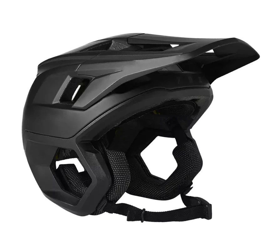 Casco Fox Racing Dropframe Pro Nero Opaco 1 Casco Fox Racing Dropframe Pro Nero Opaco
