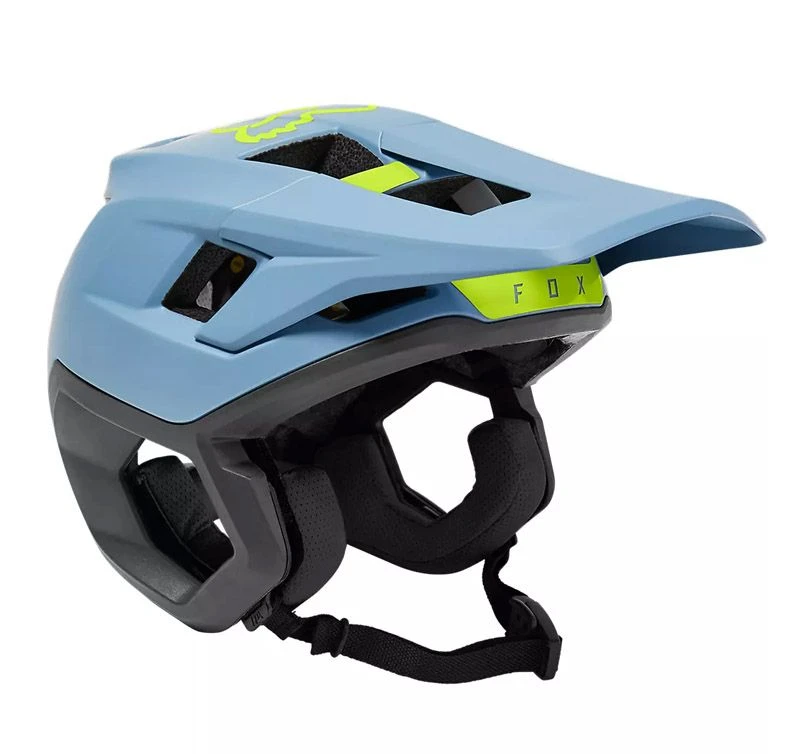 Casco Fox Racing Dropframe Pro Blu/nero 1 Casco Fox Racing Dropframe Pro Blu/nero