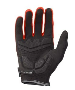 Specialized Guanti Bg Dual Gel Dita Lunghe Rosso/nero