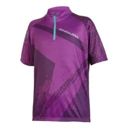 Endura Maglia Ray Bambino Viola