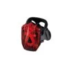 Fanale Infini Lava 3 Led Posteriore Usb Nero/rosso