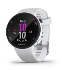 Garmin Forerunner 45S Nero Cinturino Bianco -Vendite Trek fore 45s