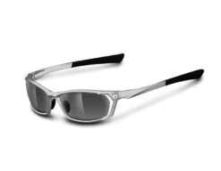 BRIKO Panarea Argento Opaco/nero Opaco Lente Polar Smoke