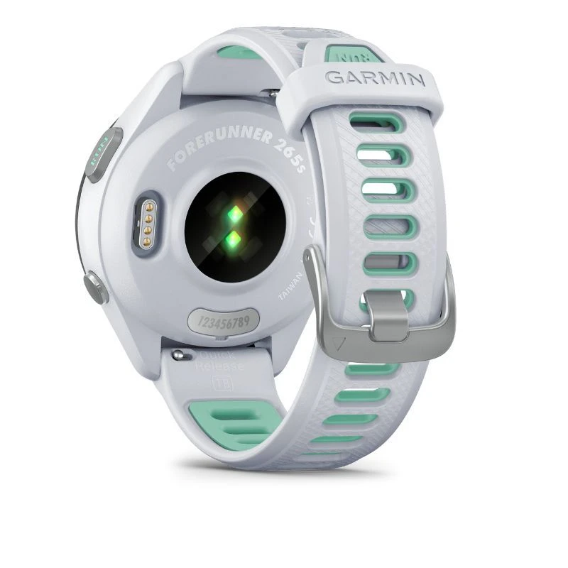 Garmin Forerunner 265S Grigio Cinturino Bianco 6 Garmin Forerunner 265S Grigio Cinturino Bianco - immagine 6