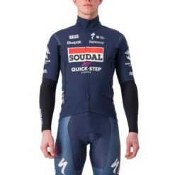 Giacca Castelli Gabba RoS2 Soudal Team Quick-step Bianco/blu
