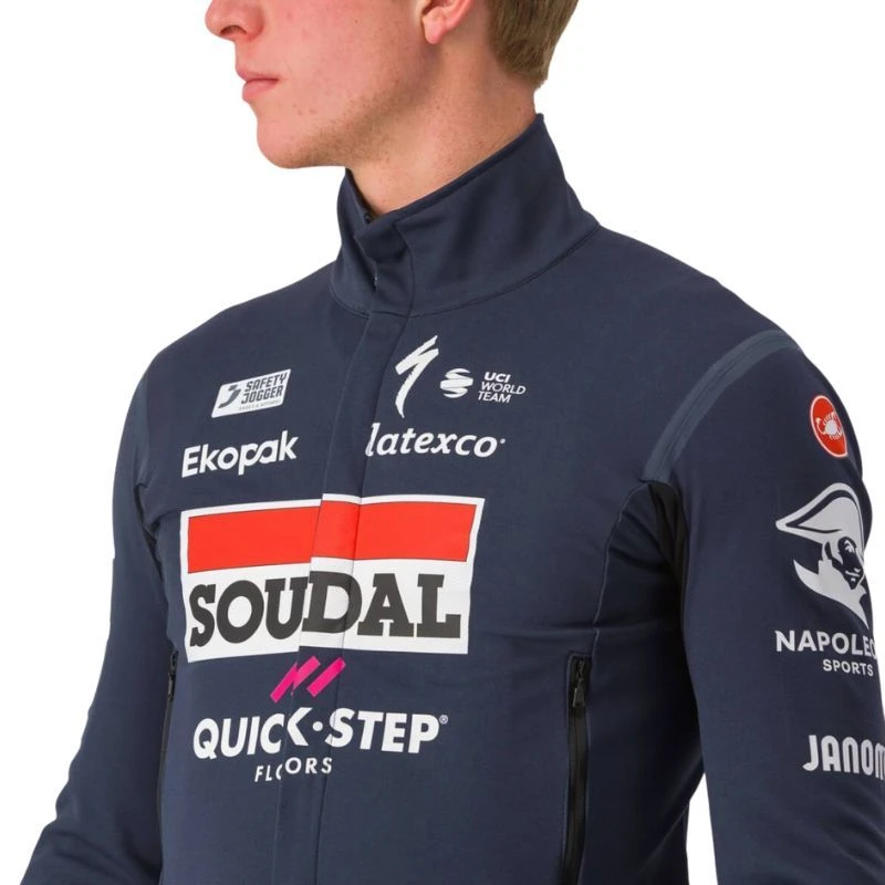 Giacca Castelli Gabba RoS2 Soudal Team Quick-step Bianco/blu 4 Giacca Castelli Gabba RoS2 Soudal Team Quick-step Bianco/blu - immagine 4