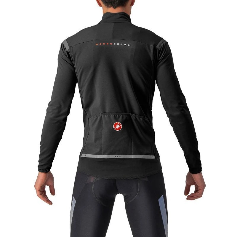 Giacca Castelli Perfetto Ros 2 Rosso Corsa Nero/reflex 2 Giacca Castelli Perfetto Ros 2 Rosso Corsa Nero/reflex - immagine 2