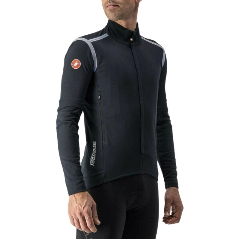 Giacca Castelli Perfetto RoS Convertible Rosso Corsa Nero 2 Giacca Castelli Perfetto RoS Convertible Rosso Corsa Nero - immagine 2