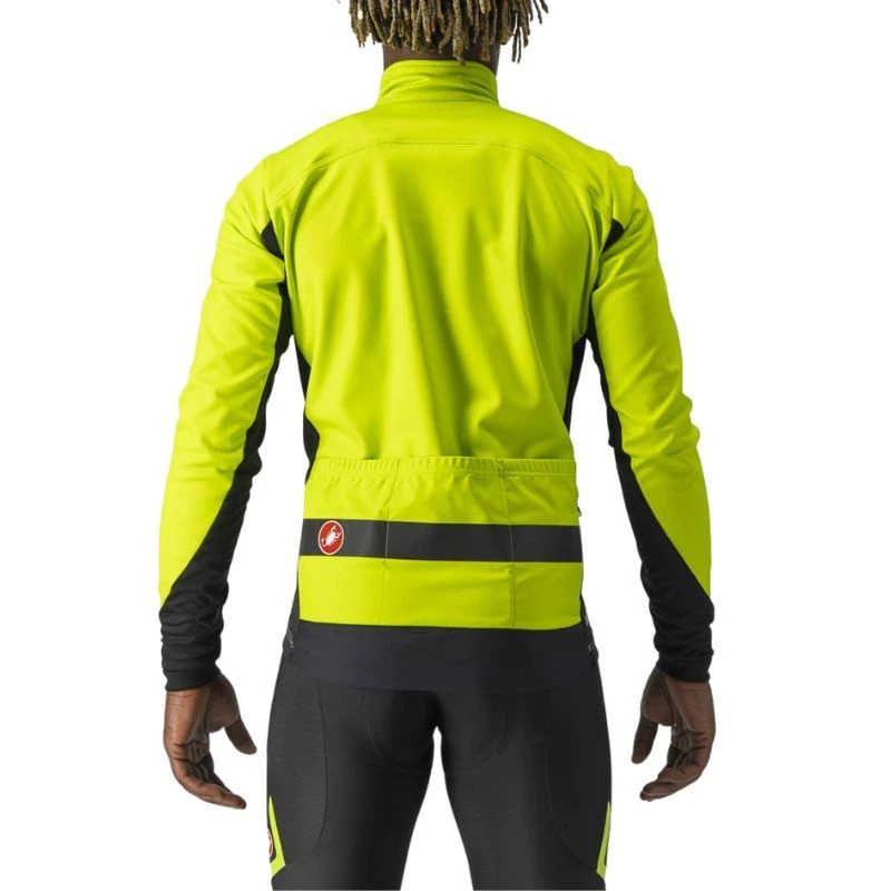Giacca Castelli Raddoppia 3 Lime/nero 2 Giacca Castelli Raddoppia 3 Lime/nero - immagine 2