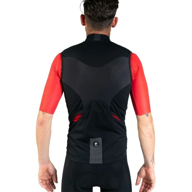 Gilet Antiacqua Pissei Vento Light Nero 2 Gilet Antiacqua Pissei Vento Light Nero - immagine 2
