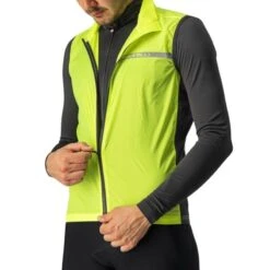 Gilet Castelli Squadra Stretch Giallo Fluo/grigio Scuro -Vendite Trek gilet castelli squadra stretch giallo fluo grigio scuro 6