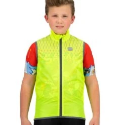 Gilet Sportful Reflex Bambino Giallo Fluo