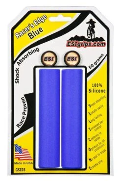 ESI Grips Manopole Racer's Edge 50gr Blu