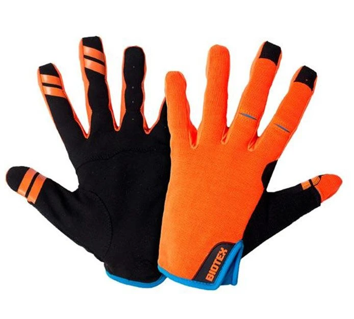 BIOTEX Guanti Total Touch Nero/arancione Fluo 1 BIOTEX Guanti Total Touch Nero/arancione Fluo
